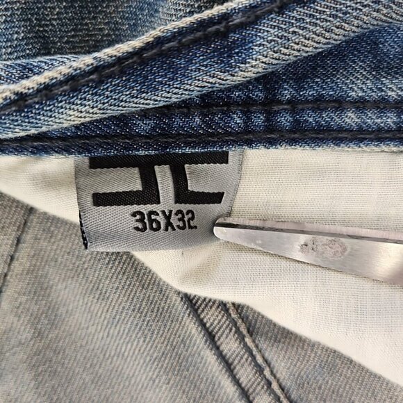 Jordan Craig Jeans Men's 36x32 Legacy Edition Straight Leg Relaxed EUC Med Wash - Picture 14 of 16